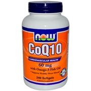 CoQ10 Omega-3 Fish Oil 240 капсул