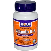 Vitamin D-3 Chewable 1000 IU 180 таб